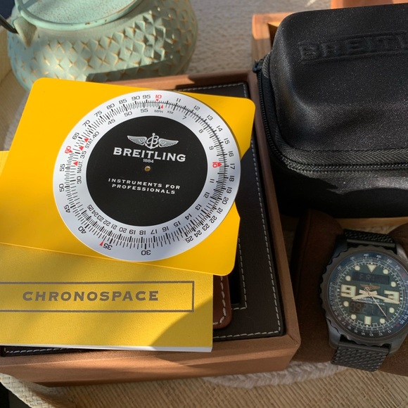 !!SOLD!! BREITLING Limited Edition Chronospace - Picture 6 of 8